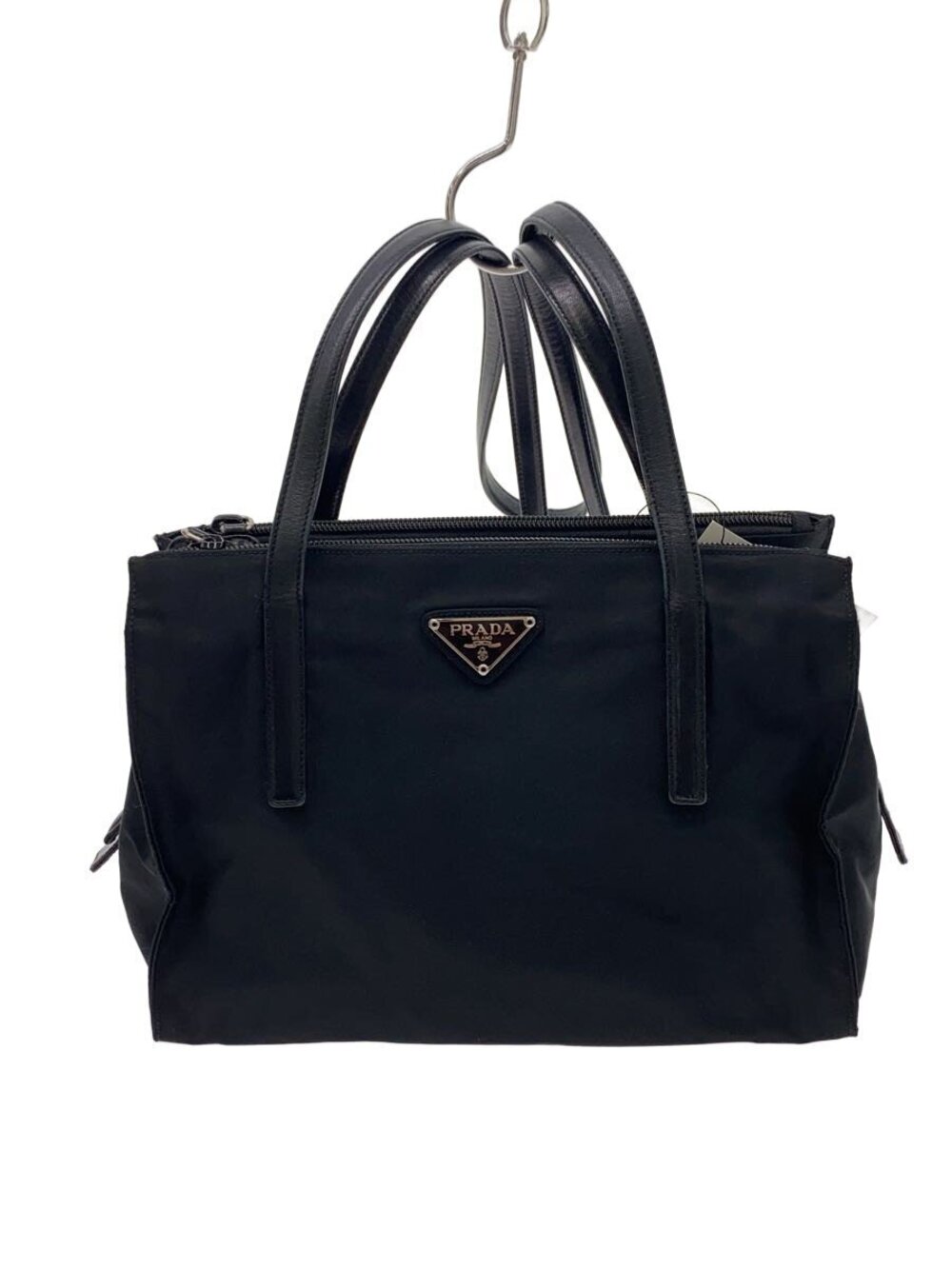 Prada Tote Tessuto Bag Black